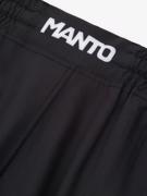 MANTO LOGO classic FIGHT SHORTS-black